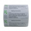 Hybsk Generic Medical Cannabis Strain Labels - State Compliant Medical Marijuana, Pot Labels Sticky Icky Identifier